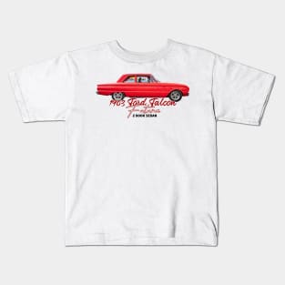 1963 Ford Falcon Futura 2 Door Sedan Kids T-Shirt